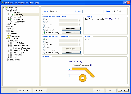  圖35 使用PCB規(guī)則系統(tǒng)規(guī)定參數(shù)編輯器對話框創(chuàng)建規(guī)則。