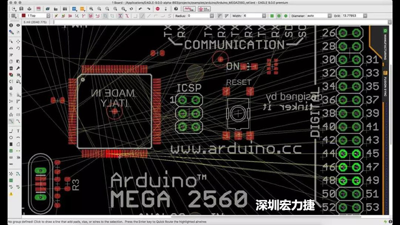 CadSoft EAGLE是一款專業(yè)的印刷電路板(PCB)設(shè)計(jì)軟件，低成本、便于使用、功能強(qiáng)大。